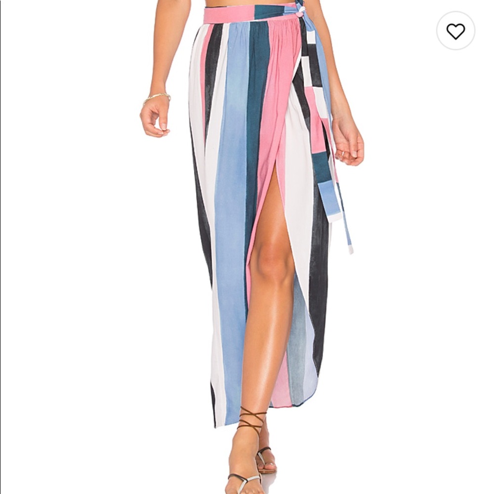 Mara Hoffman wrap skirt